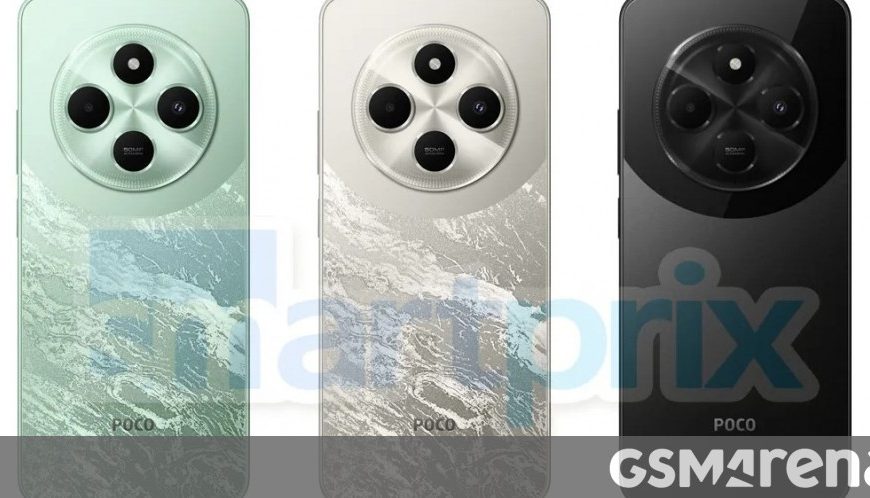 Stunning Leaked Pics Reveal Poco C75’s Bold Color Options