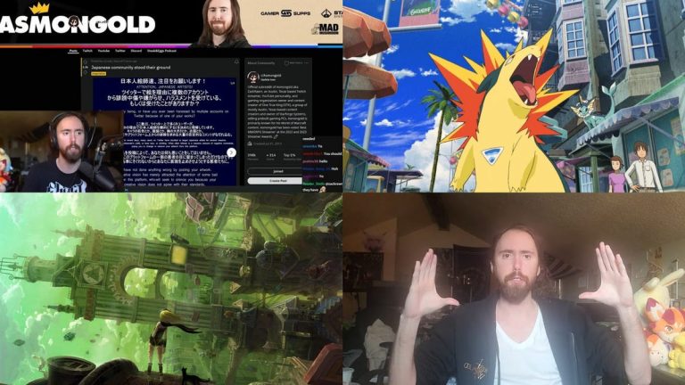 Today’s Top Gaming News: Asmongold Twitch Ban, Pokémon Leak, and More