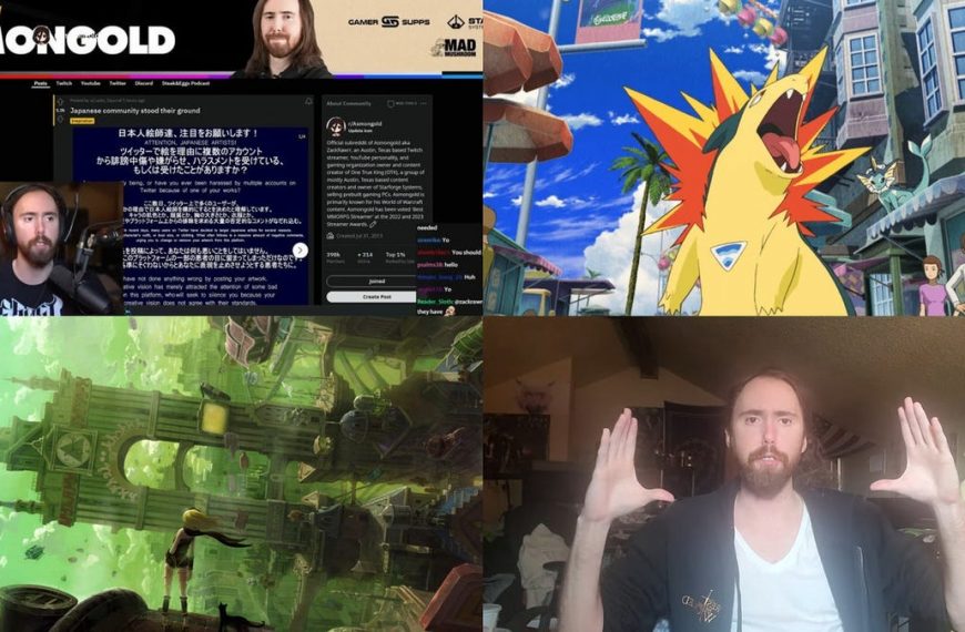 Today’s Top Gaming News: Asmongold Twitch Ban, Pokémon Leak, and More