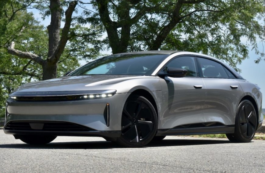 2024 Lucid Air lineup drive: the power of choice