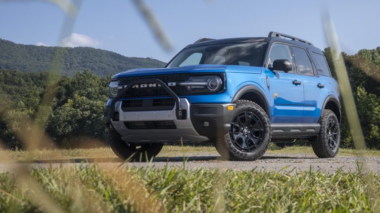 The 2025 Ford Bronco Sport Sasquatch Is an Adorable Homage to Off-Roading