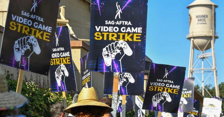 Video game actors are officially on strike over AI