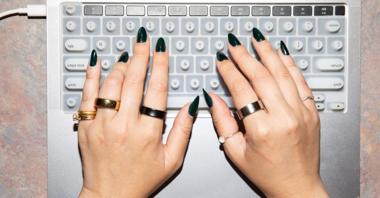 The Tippy Type makes typing with long nails less tedious