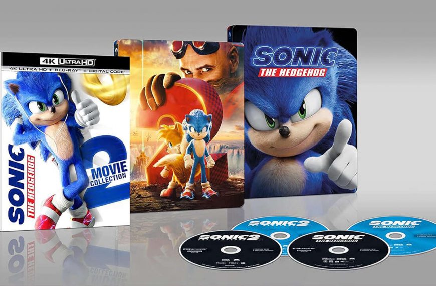 Unbeatable 4K Sonic Movie Collection: 2 Steelbooks for $25 on Amazon Now!