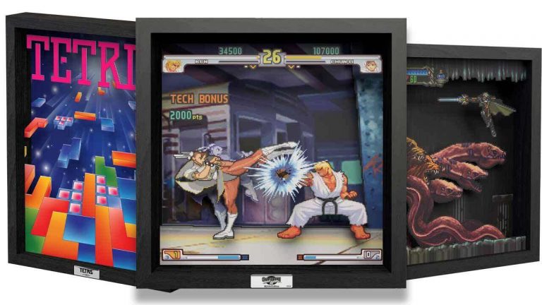 Retro Gaming in HD: Affordable 3D Pixel Art Frames Bring Gaming Memories to Life