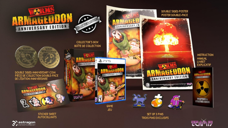 Worms Armageddon Anniversary Edition: Exclusive Physical Release for Classic Tactical Shooter