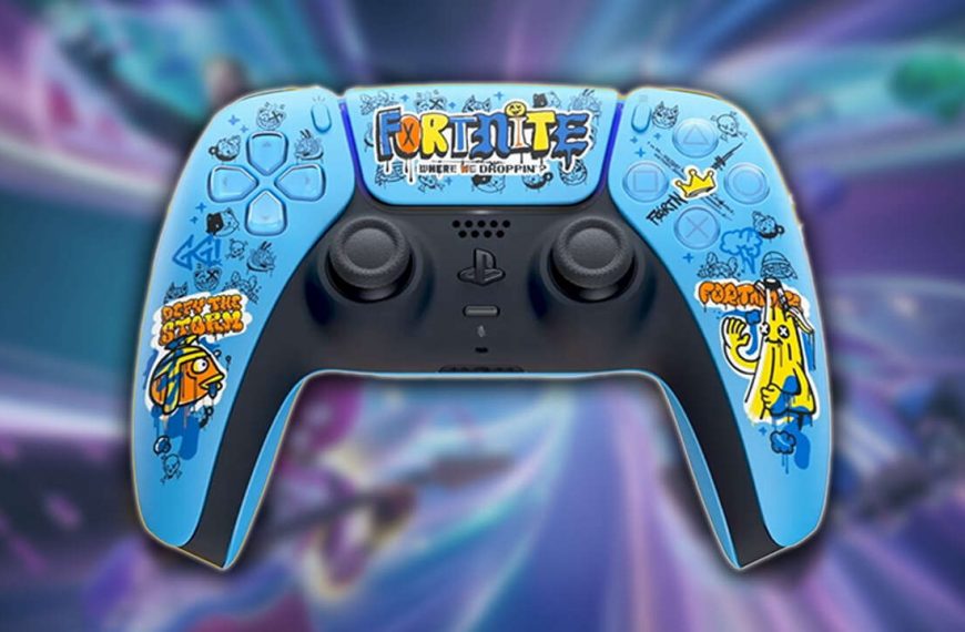 Fortnite Limited Edition DualSense Controller Unleashed for PS5 with Chroma Line