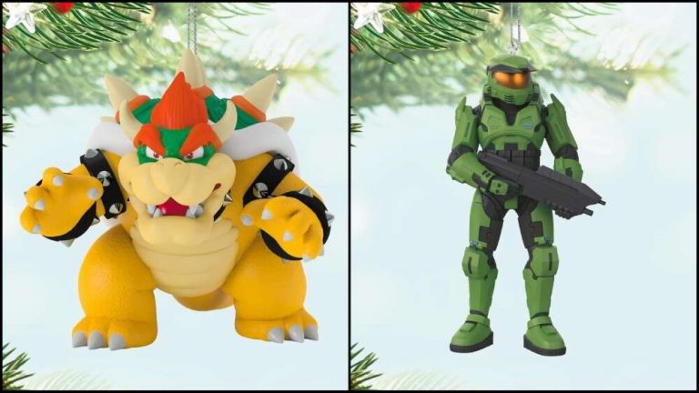 Power Up Your Holiday Decor with Retro Gaming Ornaments