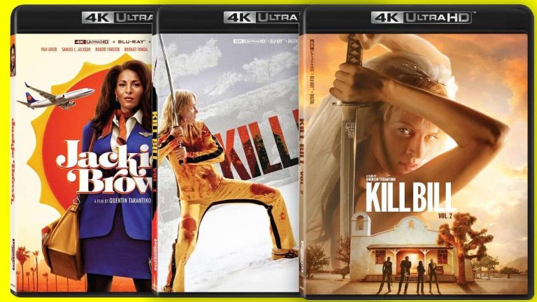 Unleashing the Fury: Tarantino’s Kill Bill Duology and Jackie Brown Land 4K Blu-Ray Release