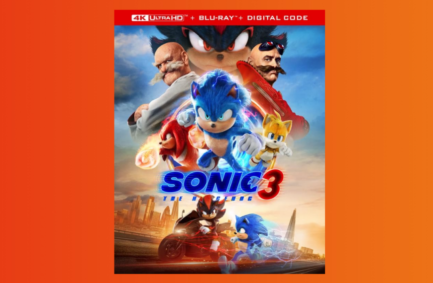 Get Ready to Unlock the Ultimate Sonic Thrill with 4K Blu-Ray Steelbook Preorder