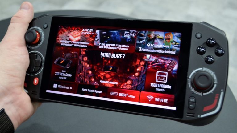 Enter the Ring: Acer Nitro Blaze 7 Hands-On Review – Can it Set Gaming Handhelds Ablaze?