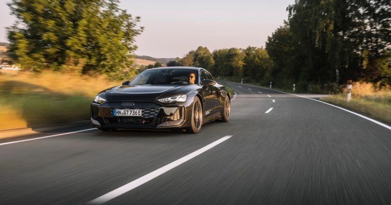 Unleash the Thrill of Electrification: 912-hp Audi RS e-Tron GT Performance sedan Unveiled