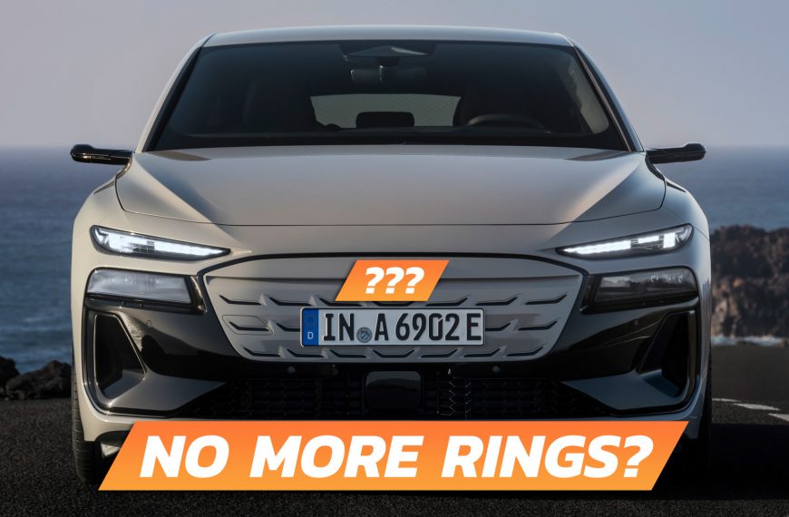 Audi Is Ditching the Four-Ring…