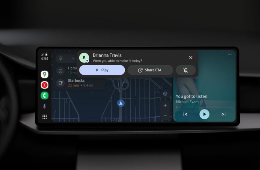 Android Auto 13.4 Update: “Unlock Vibrant Material You Colors Now!”