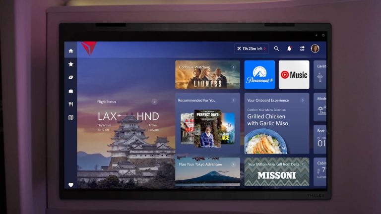 Delta Revolutionizes In-Flight Entertainment with 4K HDR QLED Displays