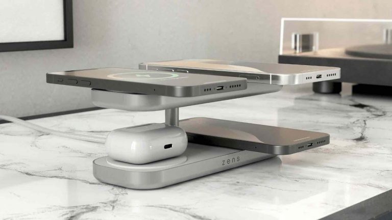 Multi-Device Wireless Charging Station: Refuel Up to 4 Devices at Once with Qi2 Wireless Charging Technology