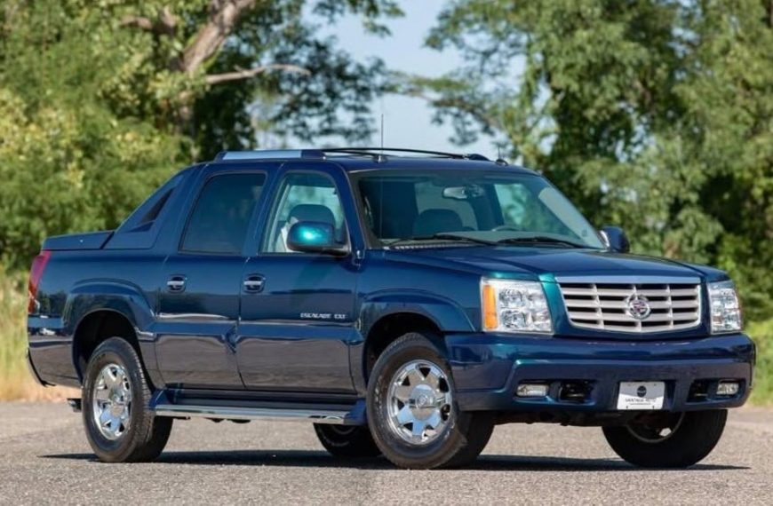 Luxury Meets Off-Road Capabilities: Lowest-Priced 2022 Cadillac Escalade EXT Pickup for Sale