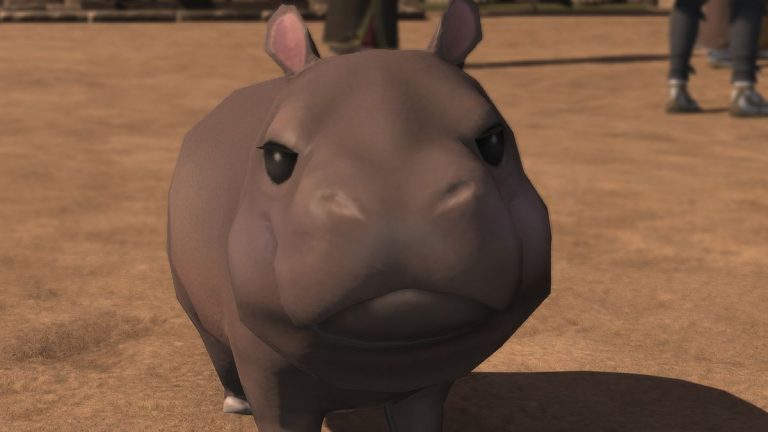 FF14 Hippo Minion Price Soars: Moo Deng Mania Hits Final Fantasy XIV