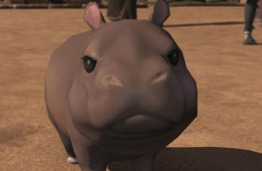 FF14 Hippo Minion Price Soars: Moo Deng Mania Hits Final Fantasy XIV