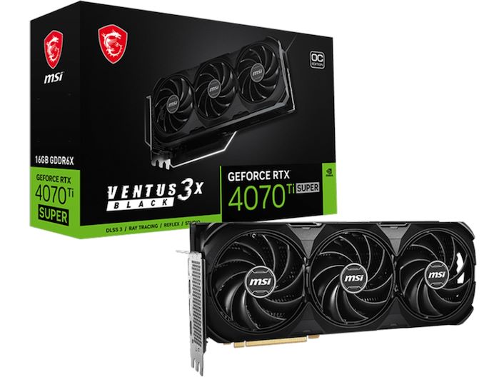 NVIDIA’s AD102 GPU Pops Up in MSI GeForce RTX 4070 Ti Super Cards