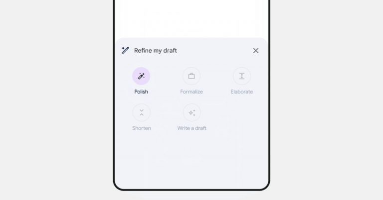 Gmail can turn ‘rough notes’ into a full draft with Polish