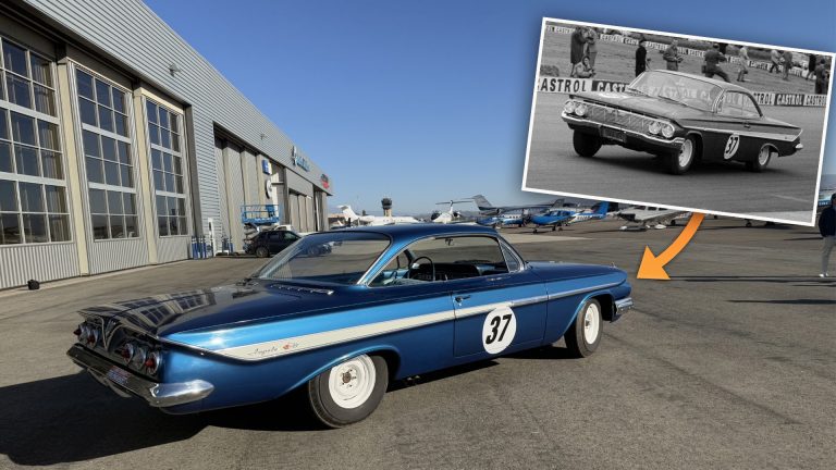 Classic Chevy Impala Returns Home: Dan Gurney’s 1961 Time Capsule Revived After 50 Years