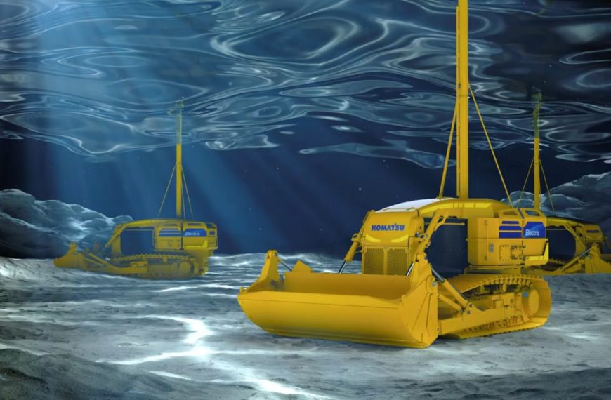 Revolutionize Offshore Construction with Komatsu’s Electrifying Next-Gen Underwater Bulldozer