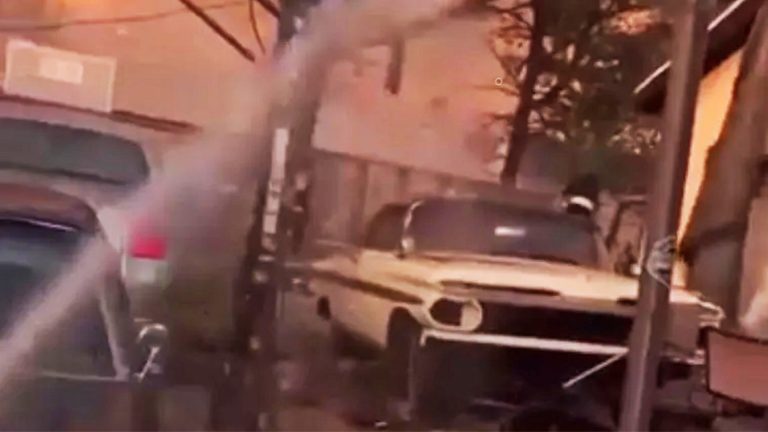 Classic Lowriders Rescued: Heroic Man Saves Fleet from California Inferno