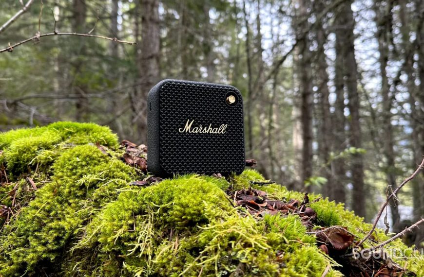 The Marshall Willen portable speaker…