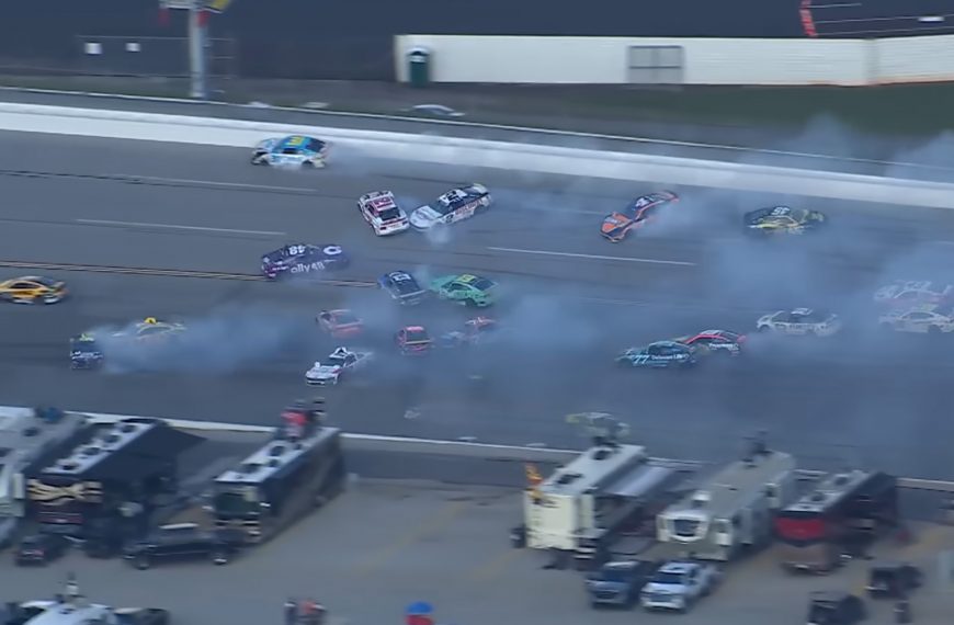 Unleashing Chaos: Record-Breaking Talladega Crash Rocks NASCAR Cup Series History