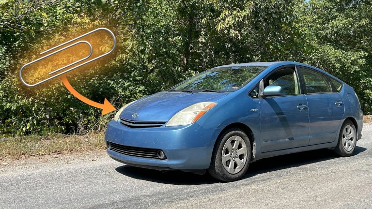 How a Paperclip Saved My Toyota Prius From Becoming a Paperweight