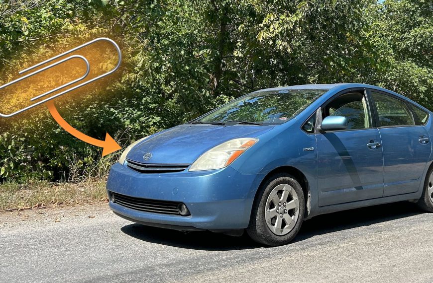 How a Paperclip Saved My Toyota Prius From Becoming a Paperweight