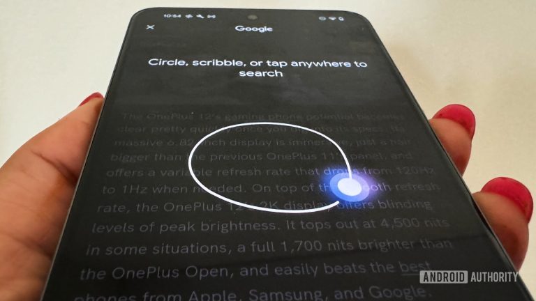 Learn how to access Google’s first Circle to Search Easter egg