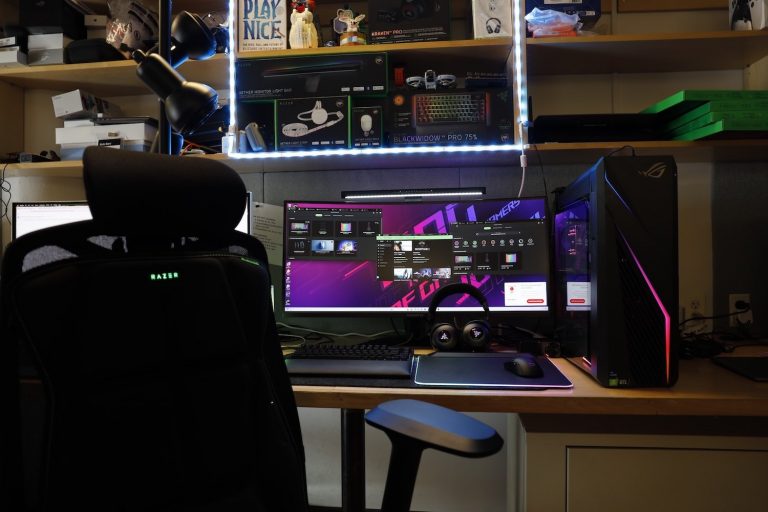 Maximum RGB Elegance: Styling Your Gaming Desk with the Right Amount of RGB Lighting