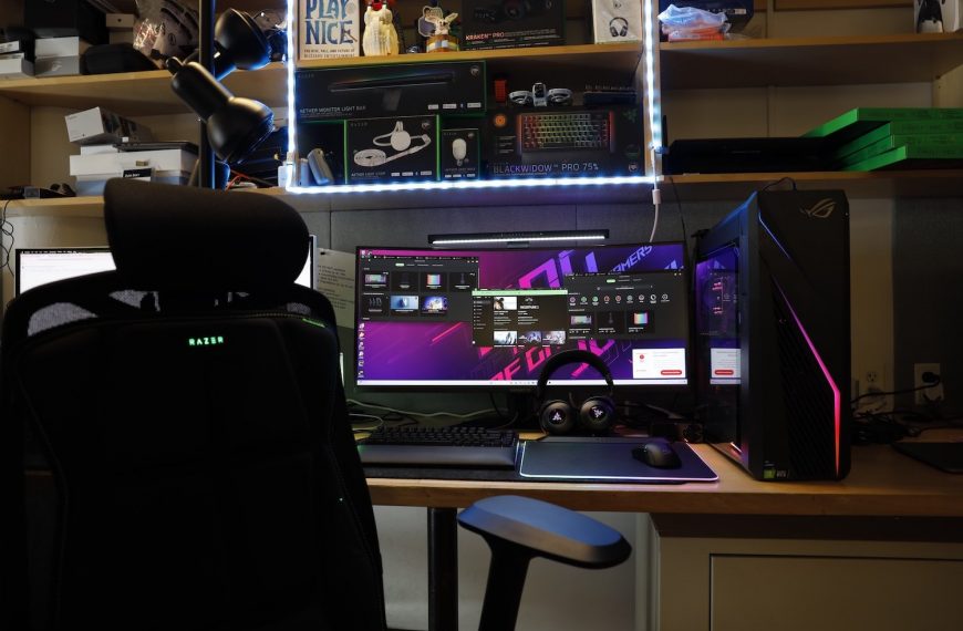 Maximum RGB Elegance: Styling Your Gaming Desk with the Right Amount of RGB Lighting