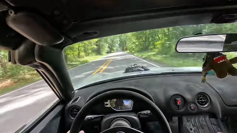 Revved Up Wonder: 13,000-RPM Mazda Miata with Motorcycle Engine Sounds Like a Beast