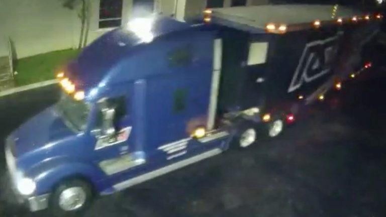 Thieves Steal Racing Team’s Big Rig Holding $1.5 Million in Porsche Race Cars