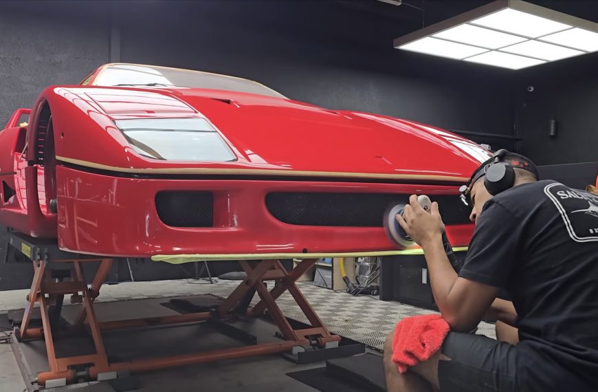 Unveiling the Ultimate $10,000 Ferrari F40 Detailing Masterpiece: 30 Days of Unparalleled Excellence