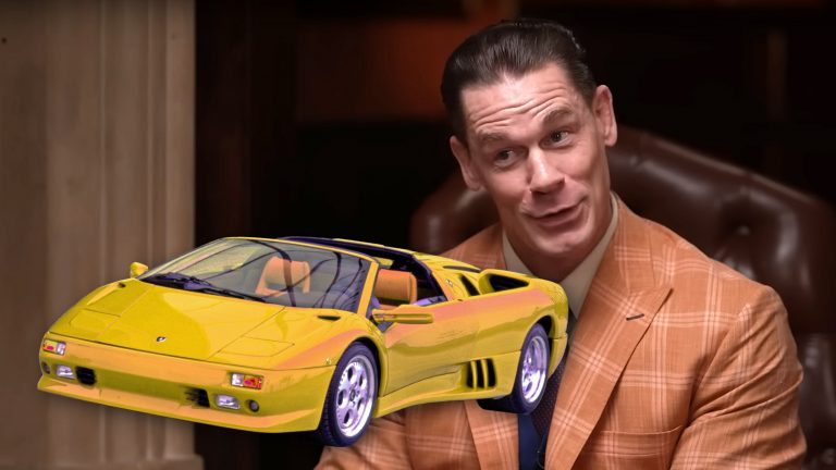 John Cena Ordered a Fake Lambo in 2003. He Finally Got It Running Last Week