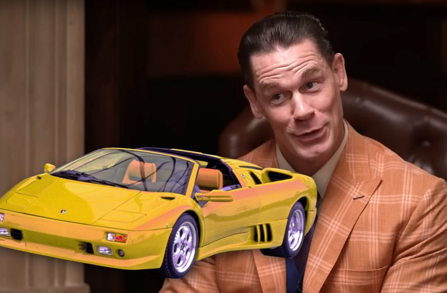 John Cena Ordered a Fake Lambo in 2003. He Finally Got It Running Last Week