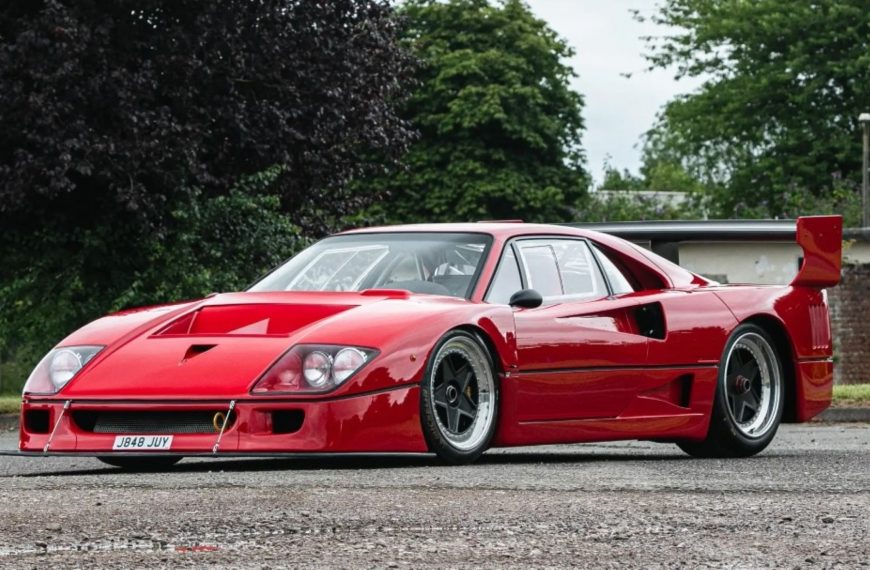 World’s Only V12 Ferrari F40 Is Going Up For Sale