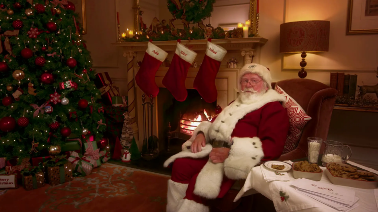 Here’s the rewritten title: “Hail Santa This Christmas with Magical AI-Generated Personal Video Greeting”