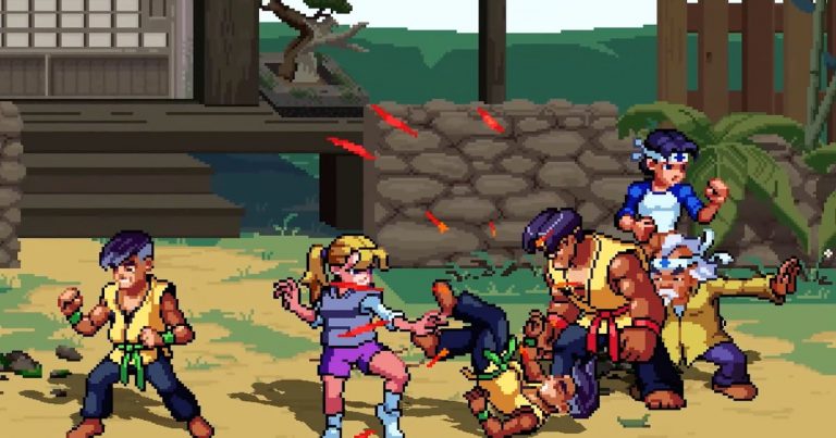 The 80s Karate Kid movies are getting a 16-bit-style beat-’em-up in September