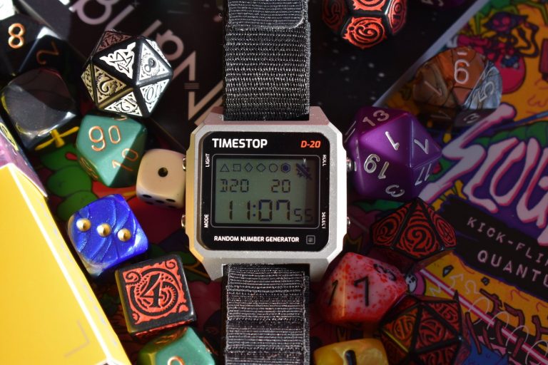 Unlock the Thrill of Tabletop Roleplaying: Timestop D-20 Dice Roller for Unparalleled D&D Experience