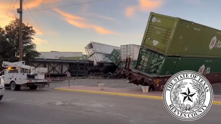 Tragic Texas Train Crash: Semi Truck Blocks Railroad Crossing, 2 Lives Lost in Deadly Derailment