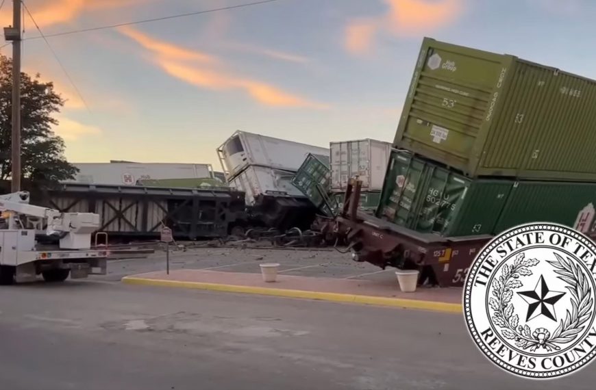 Tragic Texas Train Crash: Semi Truck Blocks Railroad Crossing, 2 Lives Lost in Deadly Derailment