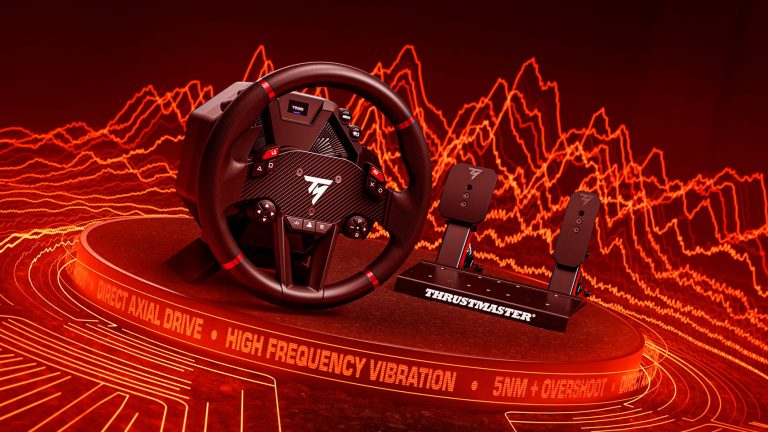 Revolutionize Your Racing Experience with Thrustmaster’s Axial Flux Motor-Drummed Sim Racing Wheel