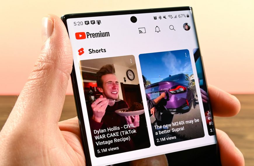 YouTube Shorts feed now shows long-form videos for some users