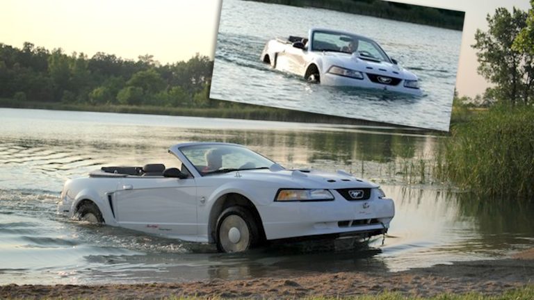 Extreme Road Rage: Ford Mustang Swashbuckles Yachts on Wheels