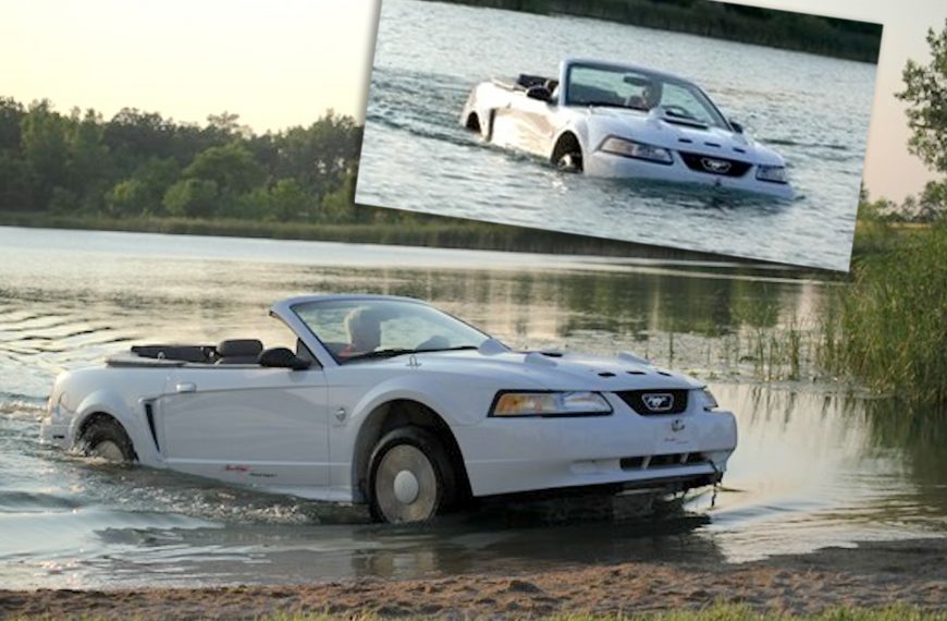 Extreme Road Rage: Ford Mustang Swashbuckles Yachts on Wheels